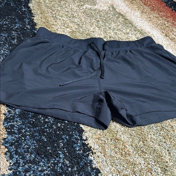 Z by Zella Athletic Shorts Women's XL Black Drawstring Comfort Waist NWOT - Picture 4 of 14